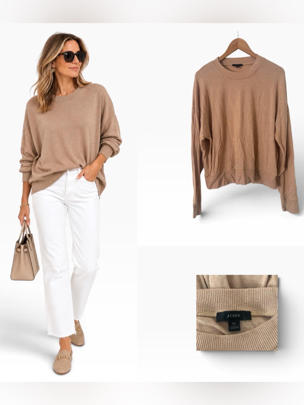 J. Crew Crewneck Sweater - Size XL